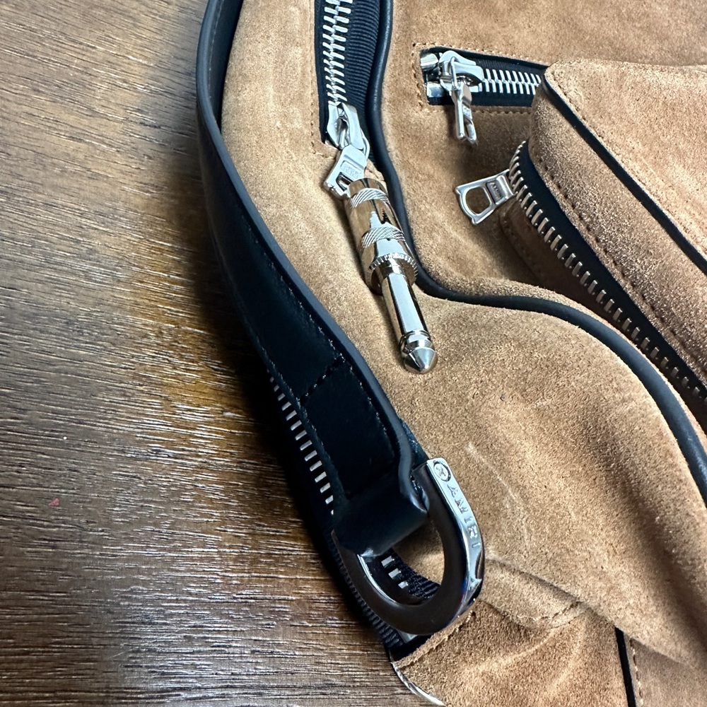 AMIRI - Suede Backpack - Brown - Picture 6 of 8